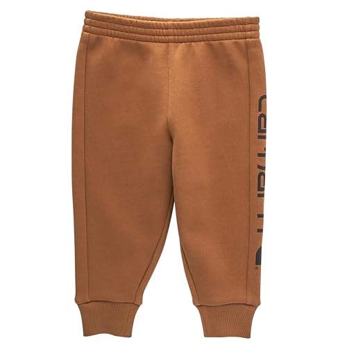 Image of Carhartt Boys Fleece Logo Sweatpants Pants