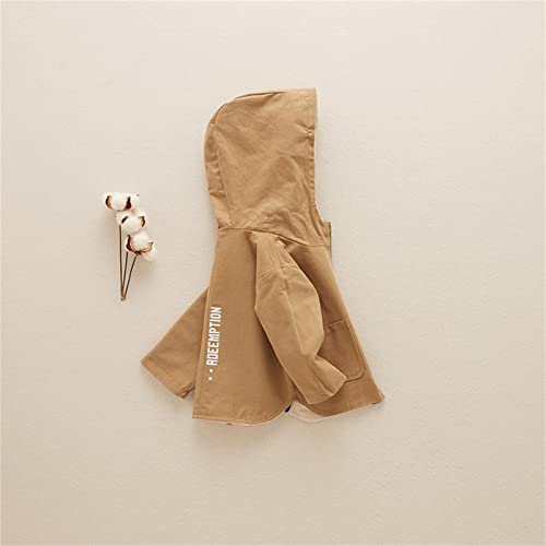 Kids Boy Windbreaker Jacket,Girl Zip Up Hoodie Coat Spring Casual Outerwear Lightweight Hooded Jacket Dust Coat2