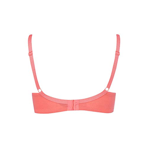 Image of Amante Every de Pink Solid Non-Wired Non Padded Everyday Bra