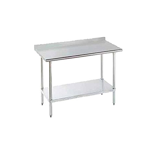 Height Adjustable Stainless Steel Top Workbench Size: 36