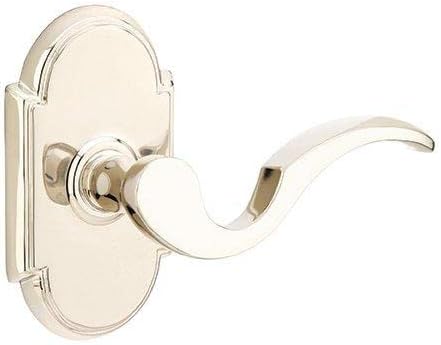 Miniatura 7 de Emtek Juego de privacidad, roseta estilo 8, manija cortina (mano izquierda, bronce aceitado)