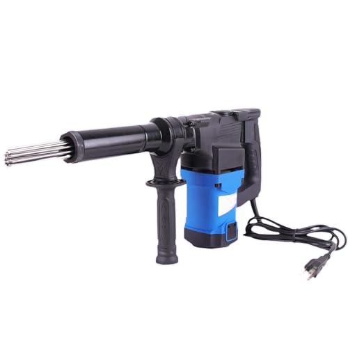 Scrostatore Elettrico Ad Aghi Strumento per la rimozione della ruggine con aghi da 1100 W, ad alta potenza, con impugnatura a pistola di livello industriale, per la rimozione di ruggine, sco