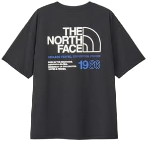 The North Face Men's Short Sleeve Cut and Sew T-Shirt, Short Sleeve ES66 Logo Wide Tee