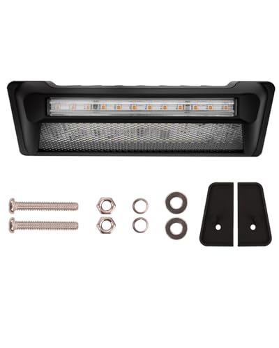 SUPAREE Lampe Camping Car Exterieur Eclairage LED 12V Camping Car Éclairage pour Auvent de Caravane Lumière 6500K Blanche et 1500K Ambre IP67 pour RV Van...