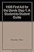 First Aid for the Usmle Step 1 1996: A Student to Student Guide