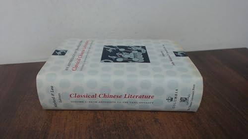 Classical Chinese Literature