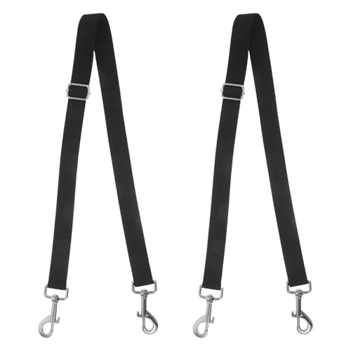 Healvian 2 Correas Ajustables de Nailon para Patas de Manta de Caballo con Hebillas Metálicas, Bandas Elásticas Resistentes Intemperie para Establos y Eventos Ecuestres, Longitud