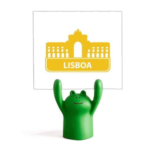 Porte-mémo Lisboa grenouille jaune pour ne plus oublier vos rendez-vous