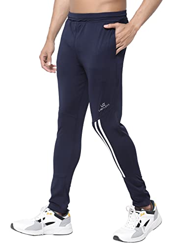 Image of UZARUS Men's Stretchable Joggers Track Pants for Gym, Yoga, Workout and Casual Wear with Towel Holder Loop