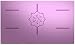 LHQ-HQ Yoga Mats 5 mm Mini portátil Yoga Mat Plana Placa Soporte de guarnición Codo Rodillas cojín Antideslizante Estera de Aptitud invertido Pad para Las Mujeres Deportistas