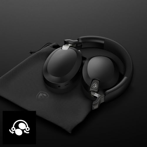 msi Maestro 500 W Black Gaming Headset – 40mm Neodymium Drivers, Omni-Directional Mic, Noise Cancelling, Lightweight Comfort, Foldable, Cross Platform Connectivity - image 7