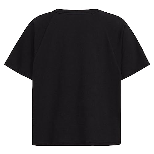 adidas Girls' Short Sleeve Raglan Loose Box Tee2