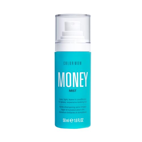 Color Wow, Money Mist, Spray Trattamento Senza Risciacquo, Idrata e Rinforza senza Appesantire, Tecnologia Adattiva e Peptidi, Per Tutti i Tipi di Capelli, 50ml