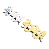 [QUMIIRITY] 2個年新年数字アイウェア 軽量快適フォトプロップス 大晦日パーティー装飾用 新年会グループ撮影向け
