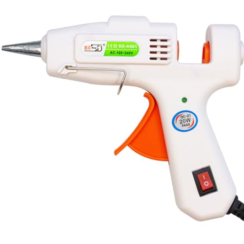 Pistola de Cola Quente Bico Fino com Botão Liga e Desliga Bivolt