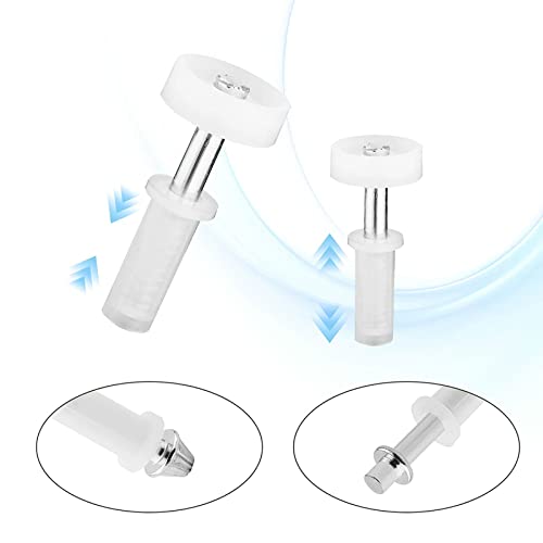 LIANXUE Conjunto de ferragens para porta dobrável contém suportes de pivô superior e inferior, kit d