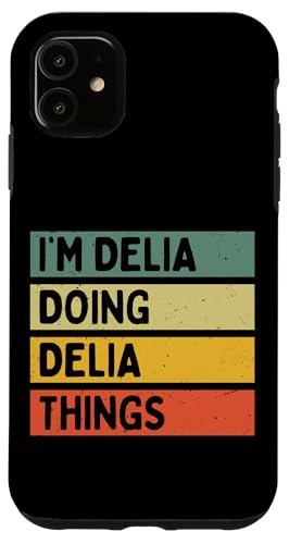 I'm Delia Doing Delia Things �ʔ������� �X�}�z�P�[�X iPhone 11 �p
