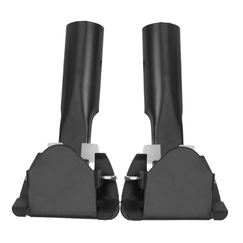 HONMEET 2pcs String Mop Broom Handle Replacement Clip Mop Stick Adapter for Bathroom Cleaning