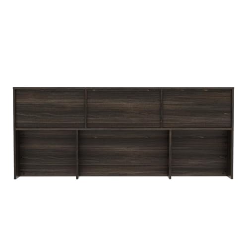 Image of Wakefit Bed | 1 Yr Warranty | King Size Bed, Comes with Storage Box, Noise Free, Density: 680-750 kg /m, Termite & Borer Resistant, Fits Mattresses Up to 8 Inches (Petra 78 x 72 - Wyoming Maple)