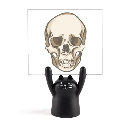 Support de chat noir pour dessiner vos bandes dessinées sur votre bureau