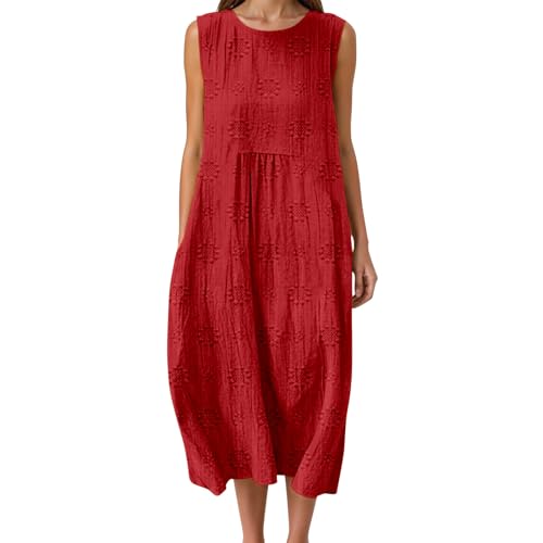 Robe d'été décontractée fluide et confortable à coupe ample anti-chaleur