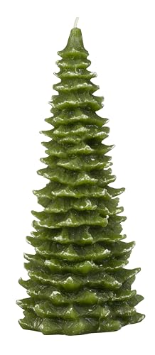 Biedermann & Sons Candles Decorative Holiday Shaped Candle, Set of 6, Christmas Trees