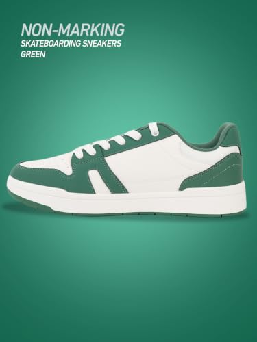 Image of XTEP Mens Sneakers Non Marking Skateboard Shoe I Durable Grip I Indoor Sports Support I Stable Traction I Casual Sports Shoe