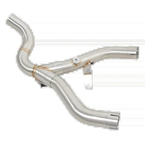 Tube intermédiaire d'échappement R850R acier durable avec silencieux
