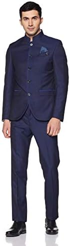 blackberrys Men's Peak Lapel Slim Fit Suit