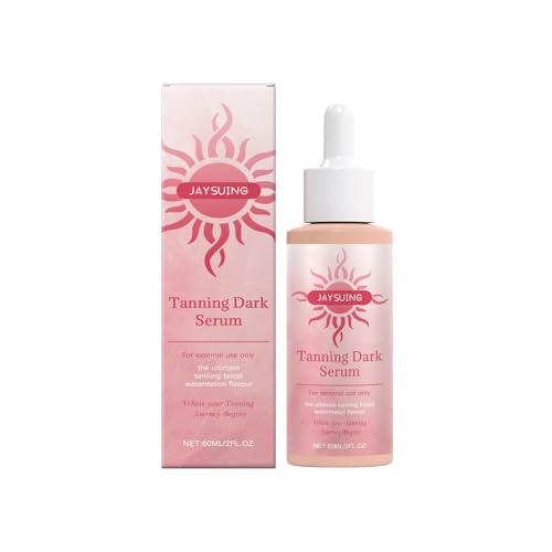 Image of Sunless Tanning Drops To Drink,Natural Face Tanner,Watermelon Scented Self - Tanning Serum, Sunless Tanning for Face and Body,for All Skin Types,Instant Sun Bronzing Drops 1PCS