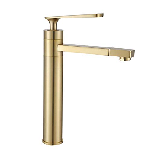 Robinet eau chaude et froide sur comptoir pour vasque moderne