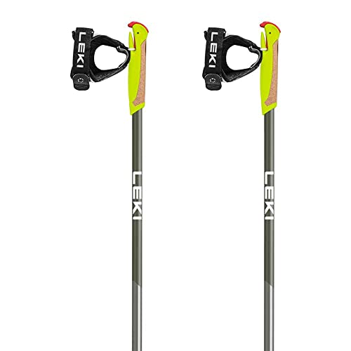Leki Walker XS Stöcke, Green metallic-olivgreen-White, 80-110cm