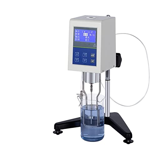 Digital Rotary Viscometer, Rotary Digital Viscometer Viscosity Tester 10~2000000 mPa.s NDJ-8S NDJ-5S NDJ-9S with Temperature Sensor,Lab Meter(NDJ-9S)