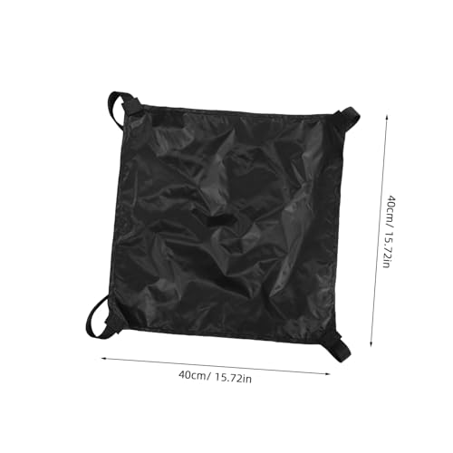 POPETPOP Swim Parachute for Resistance Training Portable Black Swim Harness for Enhanced Strength Training Compact Design for Outdoor Workouts Swimming Resistance Gear