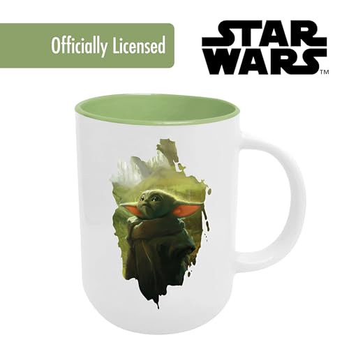 Taza Cappuccino STAR WARS Grogu 16oz Multicolor miniatura 4