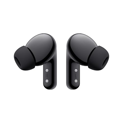 XIAOMI Redmi Buds 5, écouteurs à réduction de bruits avec IA, Jusqu’à 40 Heures d'autonomie, Connexion Deux appareils, Haut Parleur 12,4mm, Application Earbuds, Noir