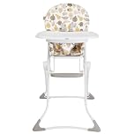 Graco MiniLite Highchair with Ultra-Compact fold, Lightweight at only 4.7kg and freestanding fold, Fruitella Fashion