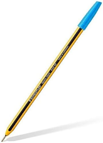 Staedtler Confezione Da 10 Penna Sfera Noris Stick Colore Azzurro