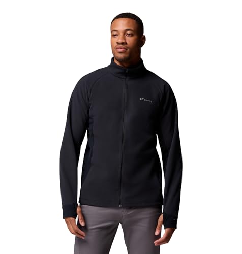 Columbia Mens Arctic Peak Full Zip, Black, X-Small at Amazon Men's