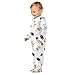 Emelivor Graduation Hats White Baby One-Piece Newborn Pajamas Cotton Infant Footed Pjs for Girls Boys Kids