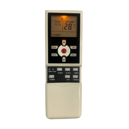 Image of Upix AC Remote No. 55 (with Backlight), Compatible /Replacement for Voltas AC Remote Control (Exactly Same Remote Will Only Work)