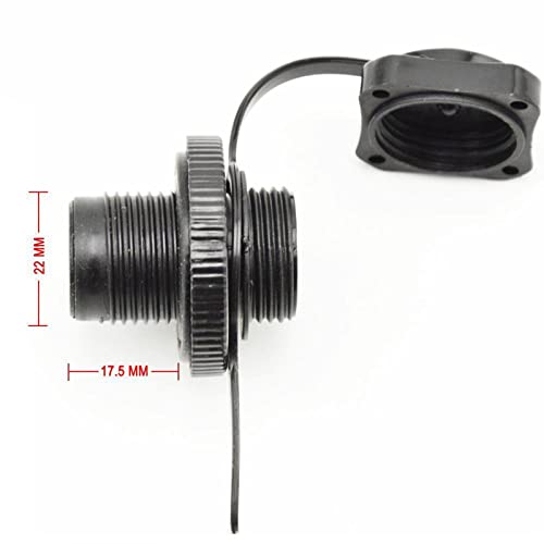 aternee Tampa de válvula de ar inflável para colchões de ar de substituição com parafuso de 22 mm pa