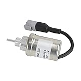 Bruce & Shark Kraftstoff-Absperrmagnet U85206452 Passend für Perkins 402D 403C 403D 404C 404D HL403C-15 HR404C-22T JCB 8000 8008 8014 8016 für Caterpillar CB-14 CB-22 CB-24 CB-32 216B 226B