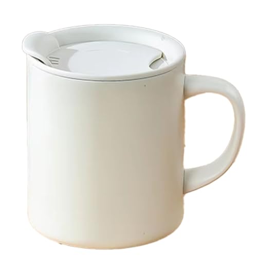 Eioeeklop de Café con Aislamiento Al Vacío de Acero Inoxidable 304 con Asa, Termo de Agua de Oficina, de Aislamiento