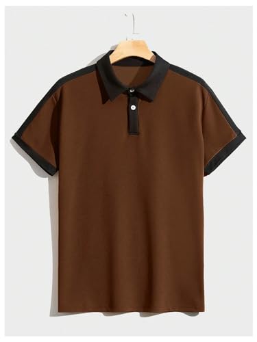 Camiseta polo para hombre SOLY HUX, con botones frontales, manga corta y cuello acanalado miniatura 2