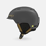 Giro Herren Snow Trig MIPS Skihelme, Metallic Coal/Tan 22, M