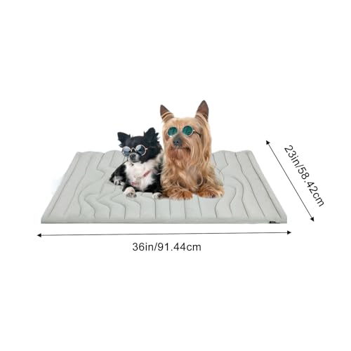 Tapis de glace pour chien et couchage de refroidissement lavable extérieur intérieur