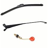 15.7 Inch Universal UTV Windshield Wiper Hand Front Operated Kit Compatible with Polaris Ranger RZR...