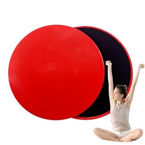 crokz Core Sliders, PP Dual Gliding Discs, Multi Uses Fitness Exercise Discs, Floor Protection Core Gym Sliders, Tear Resistant Workout Gliding Discs for Side Gliding Workouts Carpet Hardwood Floor