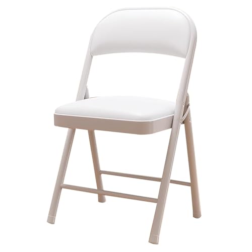 Chaises pliantes portables en cuir de couleur verte élégante pour intérieur chic - 2